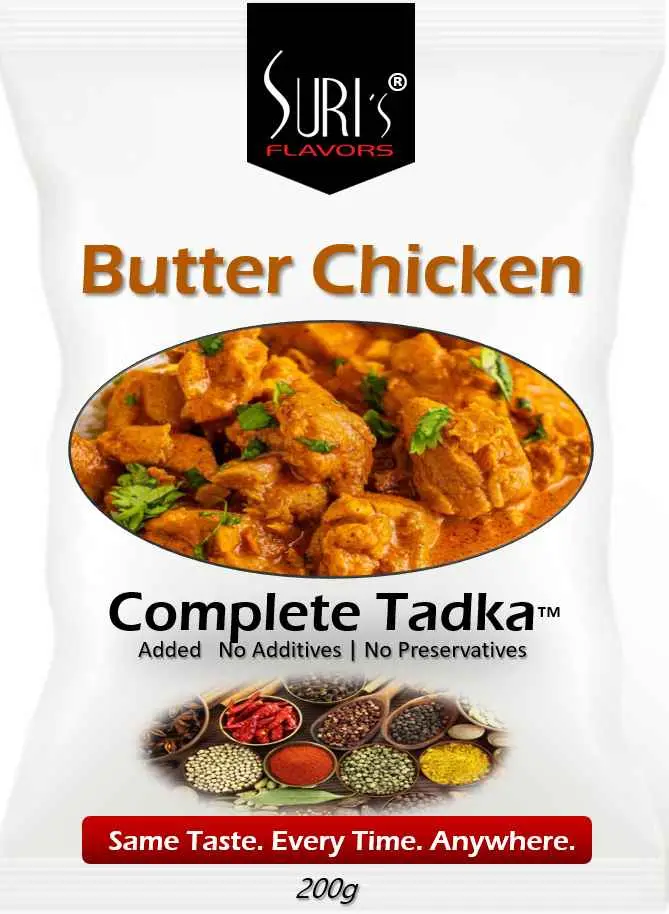 Suri’s Butter Chicken pouch