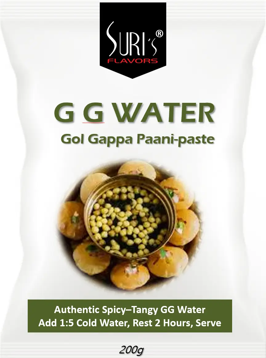Suri’s G G Water — Gol Gappa Paani-paste pouch