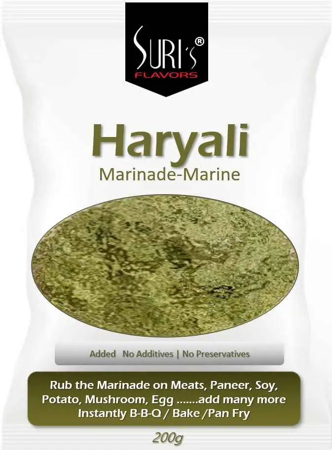 Suri’s Haryali Marinade pouch