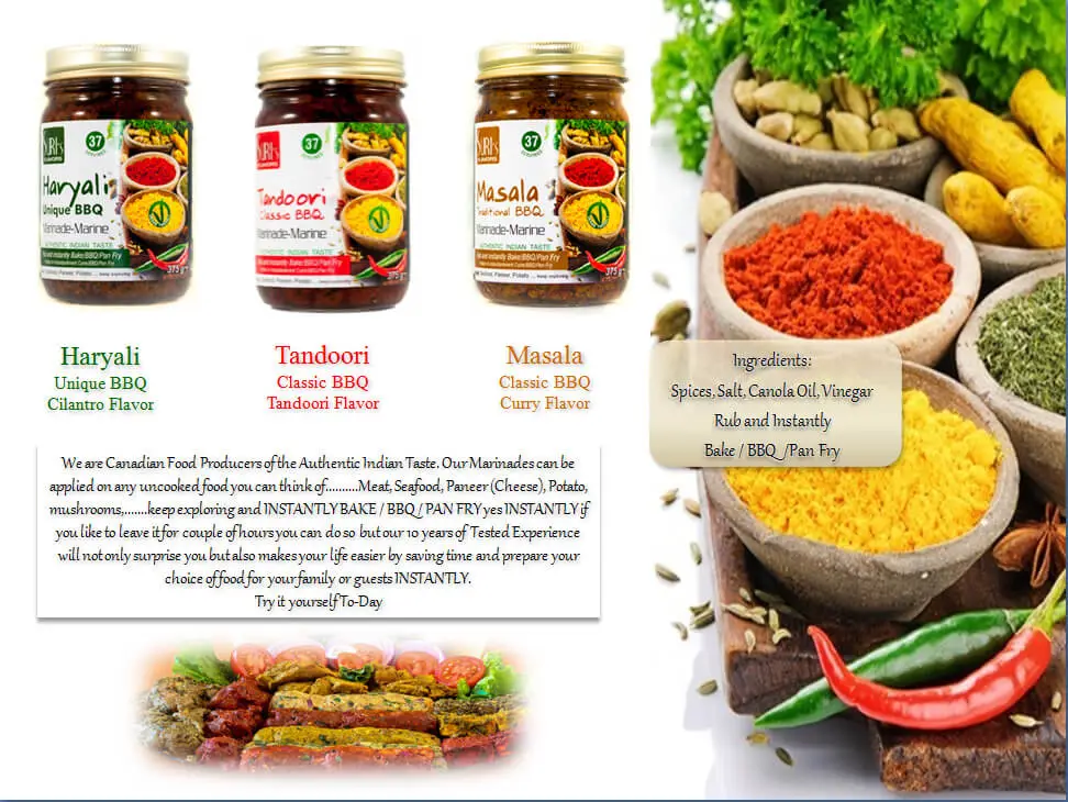 Suri’s Tandoori Marinade 375 g Pack – Authentic Indian BBQ Blend