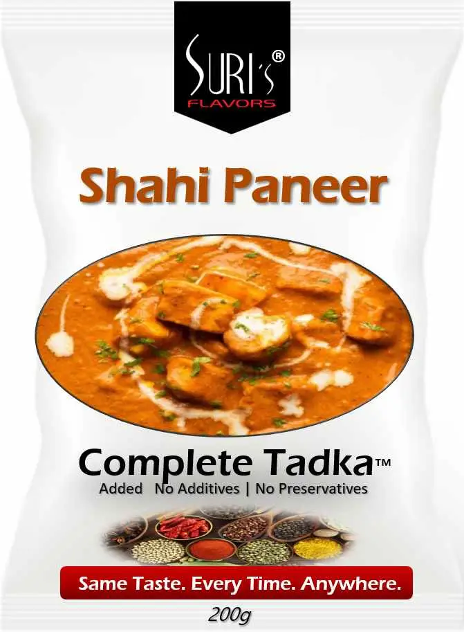 Suri’s Shahi Paneer pouch