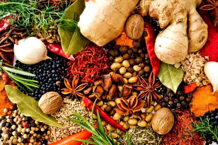 A selection of Indian spices for Suri’s Tadka Masala