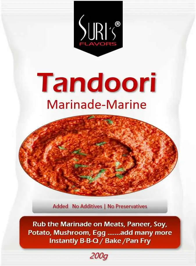Suri’s Tandoori Marinade pouch